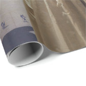 Johannes Vermeer - Dame die bij een maagdenvaag st Cadeaupapier (Rol Hoek)