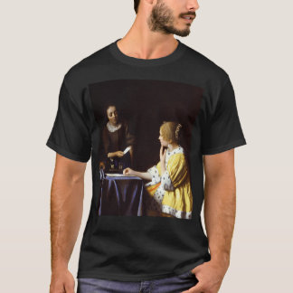 Johannes Vermeer Dame met haar dienstmaagd T-shirt