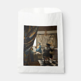 Johannes Vermeer - De Allegory of Painting Bedankzakje