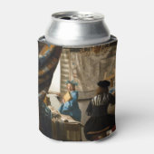 Johannes Vermeer - De Allegory of Painting Blikjeskoeler (Blikje Voorkant)