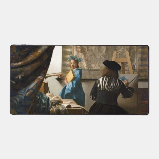 Johannes Vermeer - De Allegory of Painting Bureaumat (Voorkant)