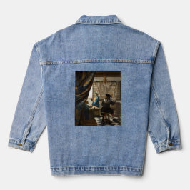Johannes Vermeer - De Allegory of Painting Denim Jacket