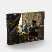 Johannes Vermeer - De Allegory of Painting Fotoblokken (Links)