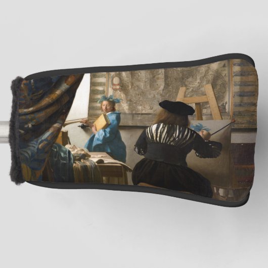 Johannes Vermeer - De Allegory of Painting Golfheadcover (Voorkant)