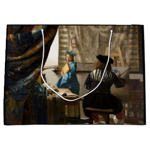 Johannes Vermeer - De Allegory of Painting Groot Cadeauzakje