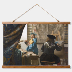 Johannes Vermeer - De Allegory of Painting Hangend Wandkleed
