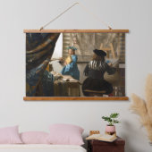 Johannes Vermeer - De Allegory of Painting Hangend Wandkleed (Slaapkamer)