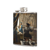 Johannes Vermeer - De Allegory of Painting Heupfles (Links)