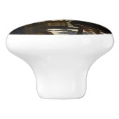 Johannes Vermeer - De Allegory of Painting Keramische Knop (Zijkant)