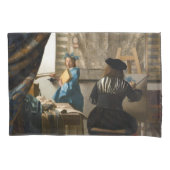 Johannes Vermeer - De Allegory of Painting Kussensloop (Voorkant)