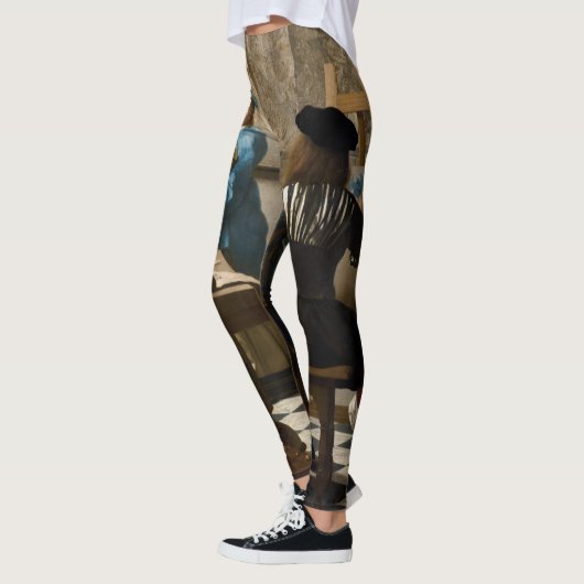 Johannes Vermeer - De Allegory of Painting Leggings (Links)
