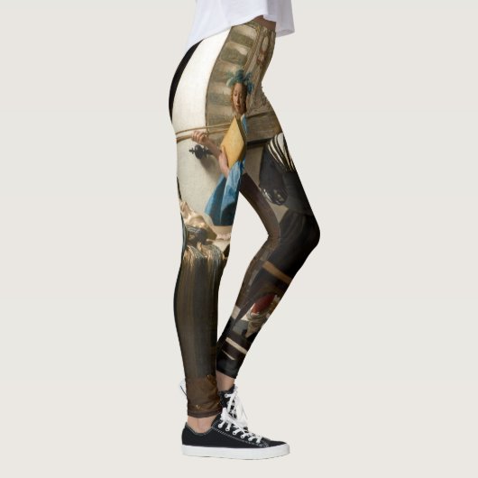 Johannes Vermeer - De Allegory of Painting Leggings (Rechts)