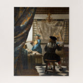 Johannes Vermeer - De Allegory of Painting Legpuzzel (Verticaal)