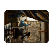 Johannes Vermeer - De Allegory of Painting Magneet (Horizontaal)