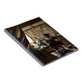 Johannes Vermeer - De Allegory of Painting Notitieboek (Rechterzijde)
