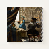 Johannes Vermeer - De Allegory of Painting Notitieboek (Achterkant)