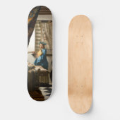 Johannes Vermeer - De Allegory of Painting Persoonlijk Skateboard (Voorkant)