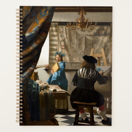 Johannes Vermeer - De Allegory of Painting Planner (Voorkant)