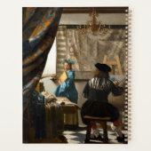 Johannes Vermeer - De Allegory of Painting Planner (Achterkant)