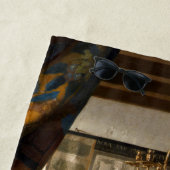 Johannes Vermeer - De Allegory of Painting Strandlaken (In situ)