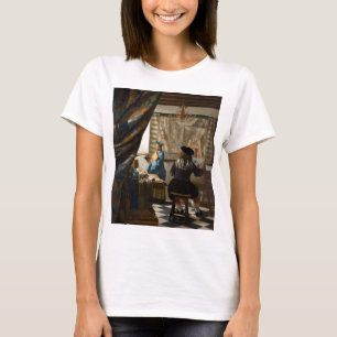 Johannes Vermeer - De Allegory of Painting T-shirt