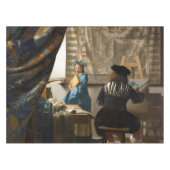 Johannes Vermeer - De Allegory of Painting Tafelkleed (Voorkant (Horizontaal))