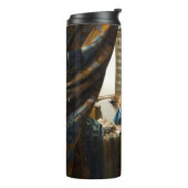 Johannes Vermeer - De Allegory of Painting Thermosbeker (Gedraaid links)