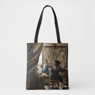 Johannes Vermeer - De Allegory of Painting Tote Bag