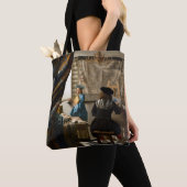 Johannes Vermeer - De Allegory of Painting Tote Bag (Dichtbij)