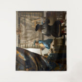 Johannes Vermeer - De Allegory of Painting Wandkleed (Voorkant)