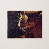 Johannes Vermeer - De astronomeerpuzzel Legpuzzel (Horizontaal)