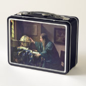 Johannes Vermeer - De Astronomer (Achterkant)