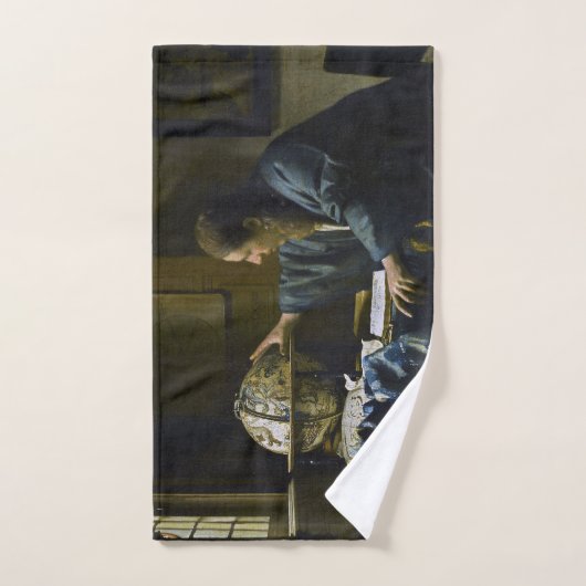 Johannes Vermeer - De Astronomer Bad Handdoek (Handdoek)