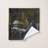 Johannes Vermeer - De Astronomer Bad Handdoek (Wasdoekje)