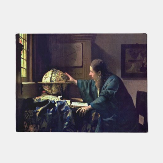 Johannes Vermeer - De Astronomer Deurmat (Voorkant)