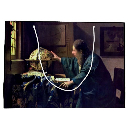 Johannes Vermeer - De Astronomer Groot Cadeauzakje (Achterkant)