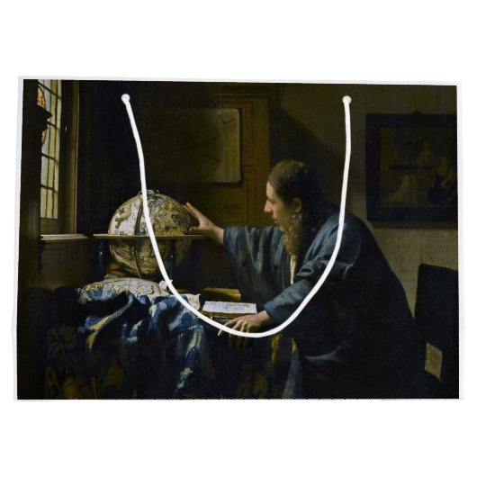 Johannes Vermeer - De Astronomer Groot Cadeauzakje (Achterkant)