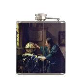 Johannes Vermeer - De Astronomer Heupfles (Achterkant)