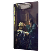 Johannes Vermeer - De Astronomer Klembord (Links)