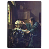 Johannes Vermeer - De Astronomer Klembord (Achterkant)