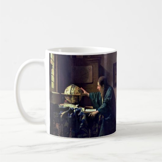 Johannes Vermeer - De Astronomer Koffiemok (Links)