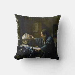 Johannes Vermeer - De Astronomer Kussen