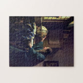 Johannes Vermeer - De Astronomer Legpuzzel (Horizontaal)