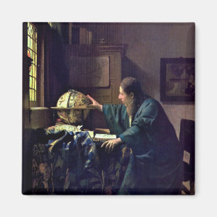 Johannes Vermeer - De Astronomer Magneet