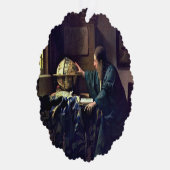 Johannes Vermeer - De Astronomer Ornament Kaart (Rechts)