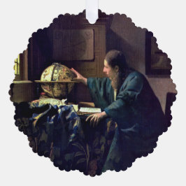 Johannes Vermeer - De Astronomer Ornament Kaart