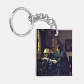 Johannes Vermeer - De Astronomer Sleutelhanger (Voorkant Links)