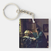 Johannes Vermeer - De Astronomer Sleutelhanger (Voorkant)