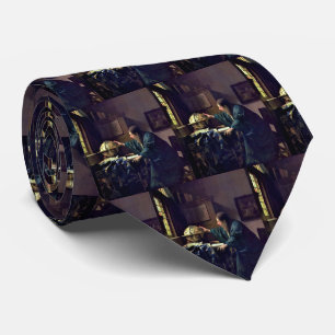 Johannes Vermeer - De Astronomer Stropdas