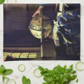 Johannes Vermeer - De Astronomer Theedoek (Gevouwen)